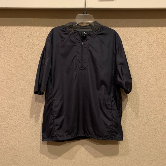 easton pullover baseball jacket